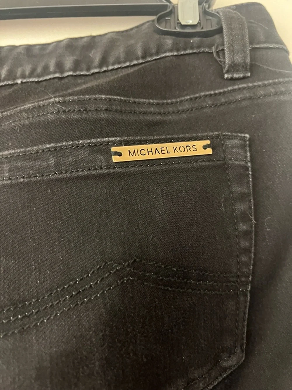 Michael Kors Jeans Women’s Black Skinny Mid Rise Stretch Denim Classic Fit - Picture 5 of 5